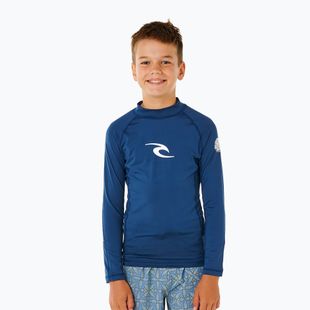 Longsleeve do pływania dziecięcy Rip Curl Waves Upf light navy