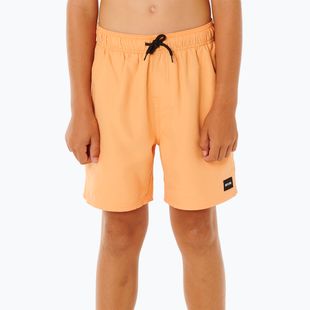 Szorty kąpielowe dziecięce Rip Curl Offset Volley mandarin zest