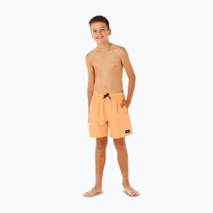 Szorty kąpielowe dziecięce Rip Curl Offset Volley mandarin zest