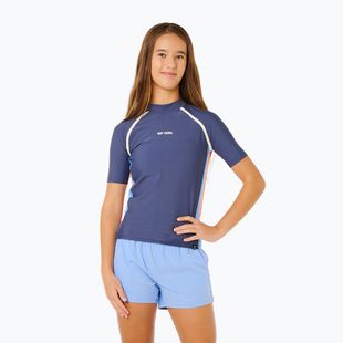 Koszulka do pływania dziecięca Rip Curl Surf Revival Rash Vest navy