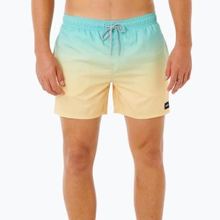 Szorty kąpielowe męskie Rip Curl Offset Fade Volley aqua