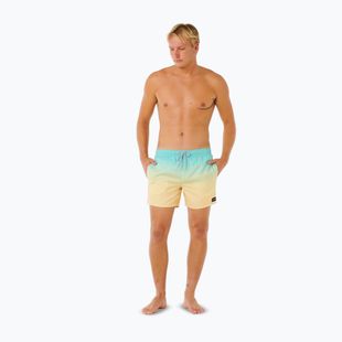 Szorty kąpielowe męskie Rip Curl Offset Fade Volley aqua