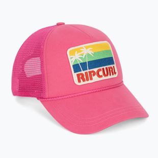 Czapka z daszkiem damska Rip Curl Mixed Revival Trucker hot pink
