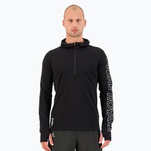 Bluza termoaktywna męska Mons Royale Temple Tech Hood black