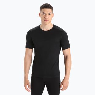 Koszulka termoaktywna męska icebreaker 200 Oasis Crewe black