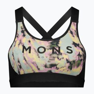 Biustonosz termoaktywny Mons Royale Stella Merino X-Back black