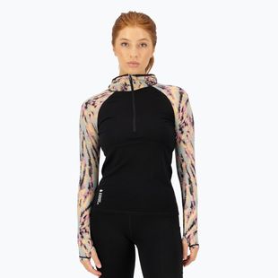 Bluza termoaktywna damska Mons Royale Bella Tech Hood black