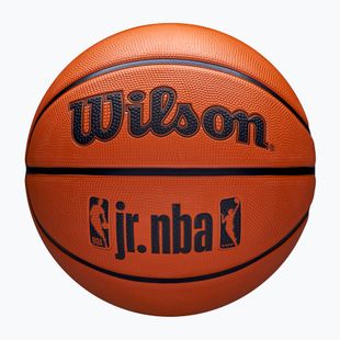 Piłka do koszykówki dziecięca Wilson NBA JR Drv Fam Logo brown rozmiar 7