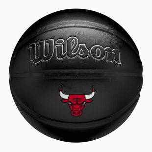 Piłka do koszykówki Wilson NBA Team Premiere Chicago Bulls black rozmiar 7