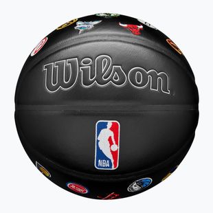 Piłka do koszykówki Wilson NBA All Team Premiere black rozmiar 7