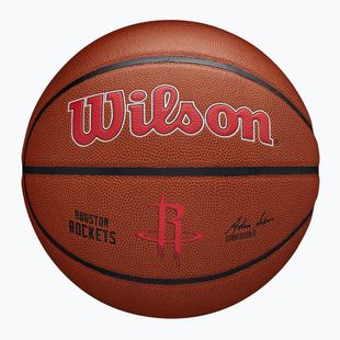 Piłka do koszykówki Wilson NBA Team Alliance Houston Rockets brown rozmiar 7