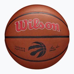 Piłka do koszykówki Wilson NBA Team Alliance Toronto Raptors brown rozmiar 7