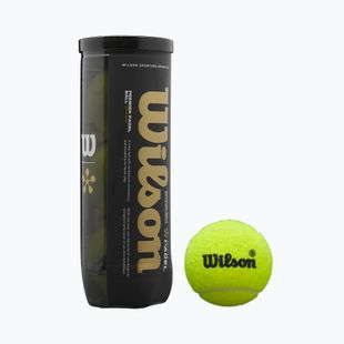 Piłki do padla Wilson Premier Padel Speed 3B 3 szt. yellow