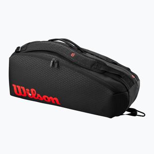 Torba tenisowa Wilson Clash V3 Super Tour 6PK black/ infrared
