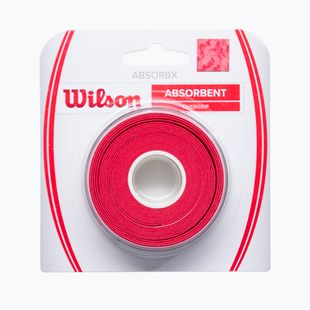 Owijki do rakiet tenisowych Wilson Absorbx Overgrip 3 szt. red/white