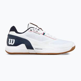 Buty do tenisa męskie Wilson Rush Pro 5 white/navy blazer/gum