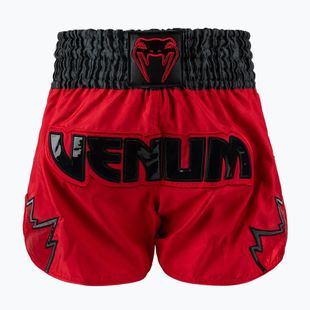 Spodenki treningowe męskie Venum Inferno Muay Thai red/charcol grey/black
