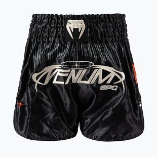 Spodenki treningowe męskie Venum Eclipse Muay Thai black/ivory