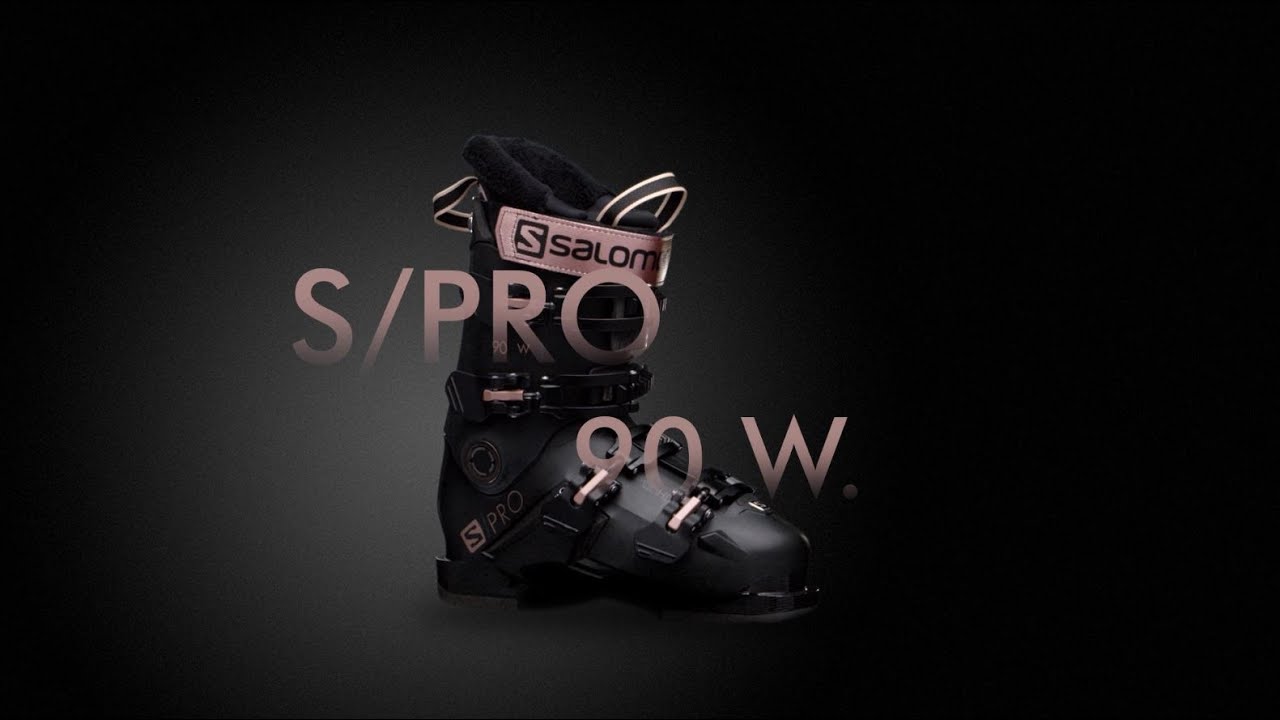 Buty narciarskie damskie Salomon S/Pro 90 W GW black/rose/gold metal/belluga
