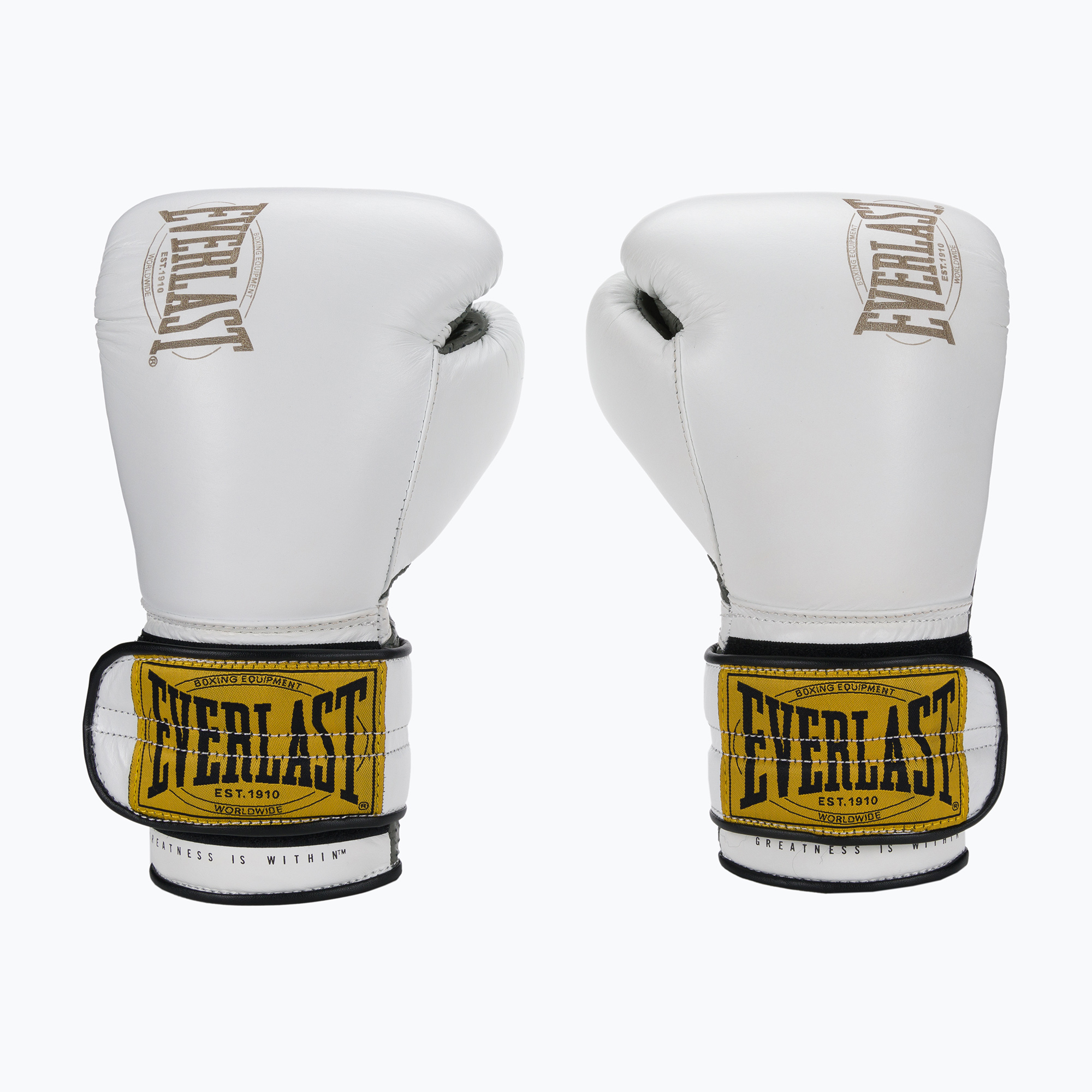 Rękawice bokserskie Everlast Bokserskie 1910 Classic Pro białe EV1910 | WYSYŁKA W 24H | 30 DNI NA ZWROT