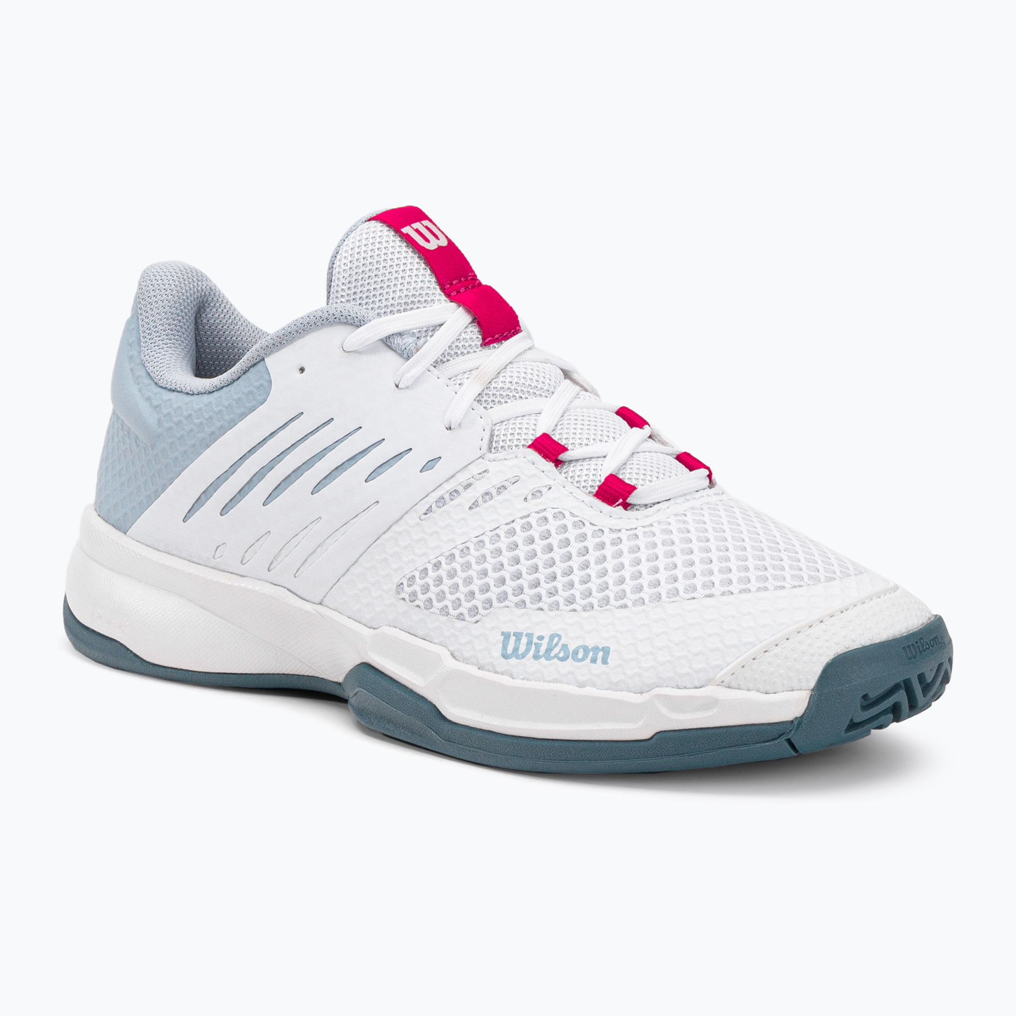 Buty do tenisa damskie Wilson Kaos Devo 2.0 W white/blue fog/love potion | WYSYŁKA W 24H | 30 DNI NA ZWROT