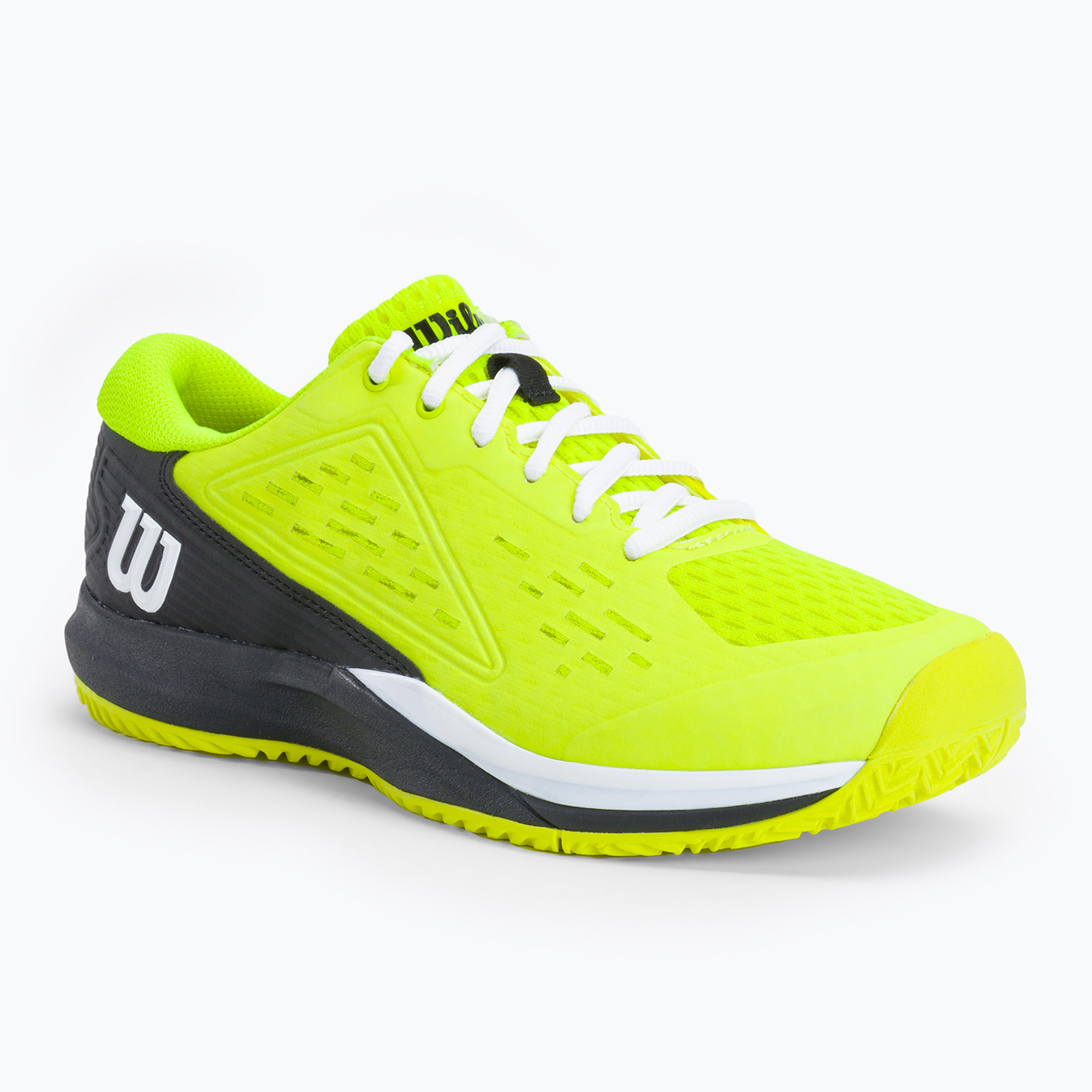 Buty do tenisa dziecięce Wilson Rush Pro Ace Safety Jr black/neon yellow | WYSYŁKA W 24H | 30 DNI NA ZWROT