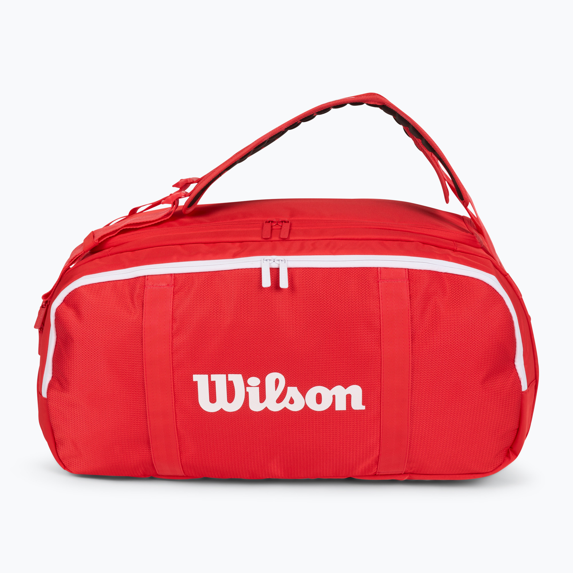Torba tenisowa Wilson Super Tour Red Coaches Duffel red 