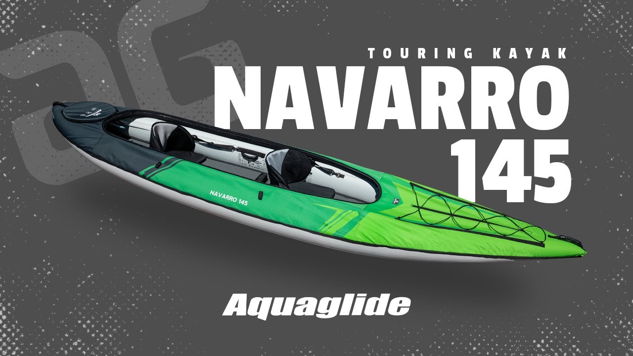 Kajak pompowany 2-osobowy Aquaglide Navarro 145 437 cm