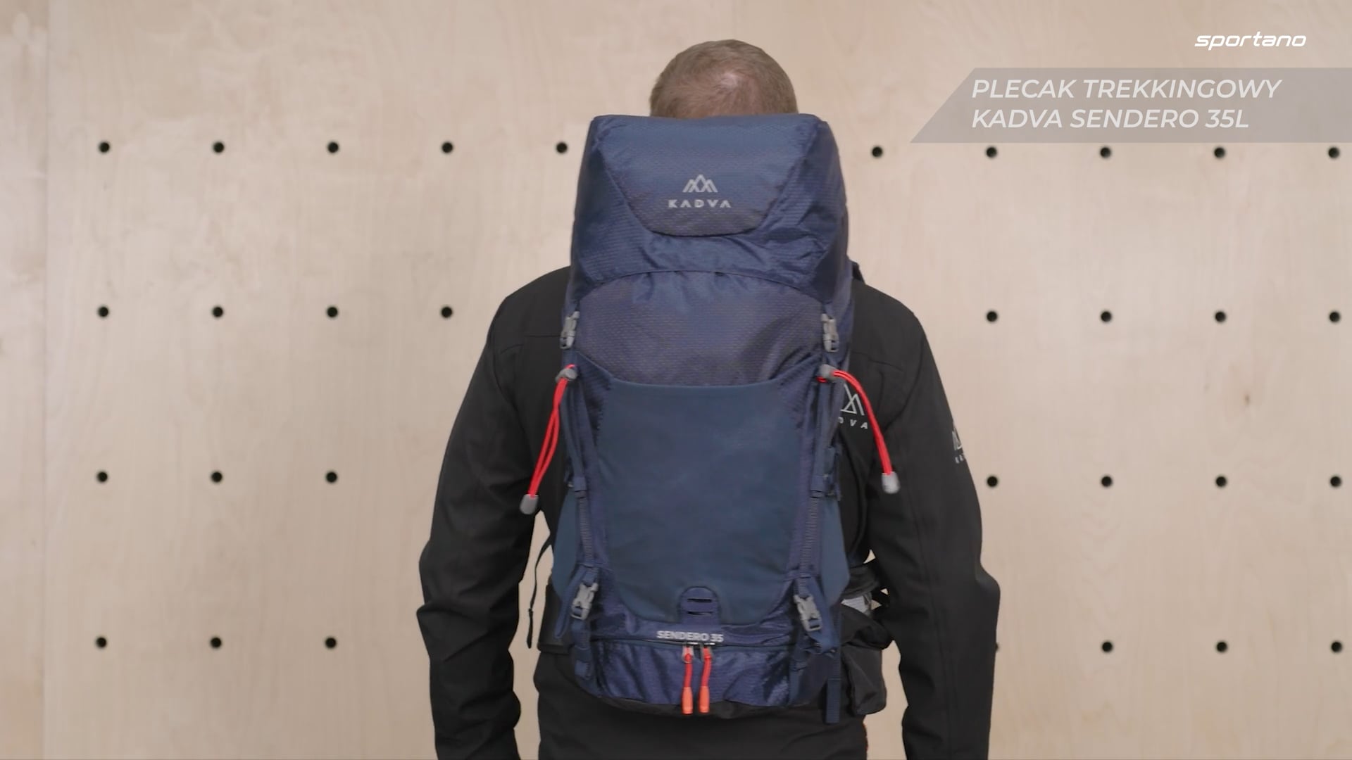 Plecak trekkingowy KADVA Sendero 35 l czarny