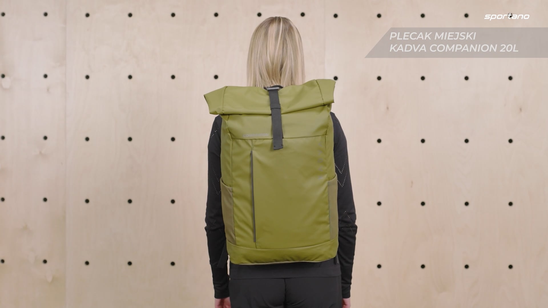 Plecak miejski KADVA Companion 20 l czarny