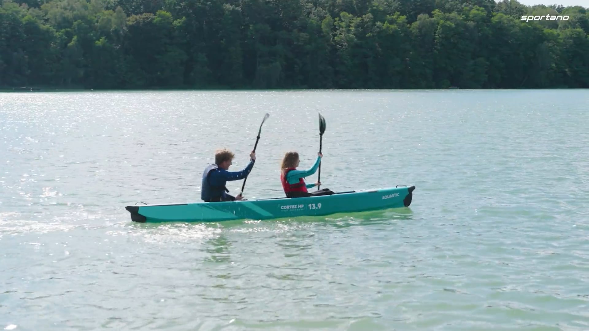 Kajak/SUP hybryda AQUASTIC Monroy 14'0" 427 cm niebieski