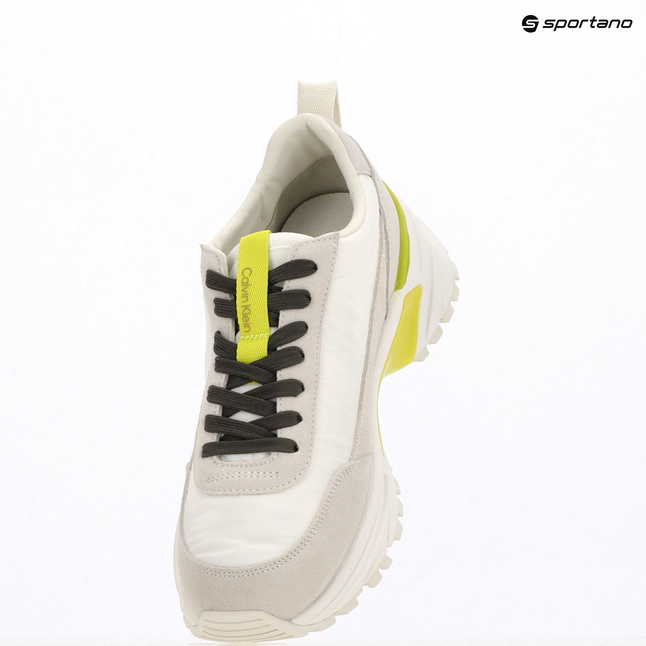 Buty damskie Calvin Klein YW0YW02075 Hike Runner MG Nylon Mix bright white/primrose/beluga