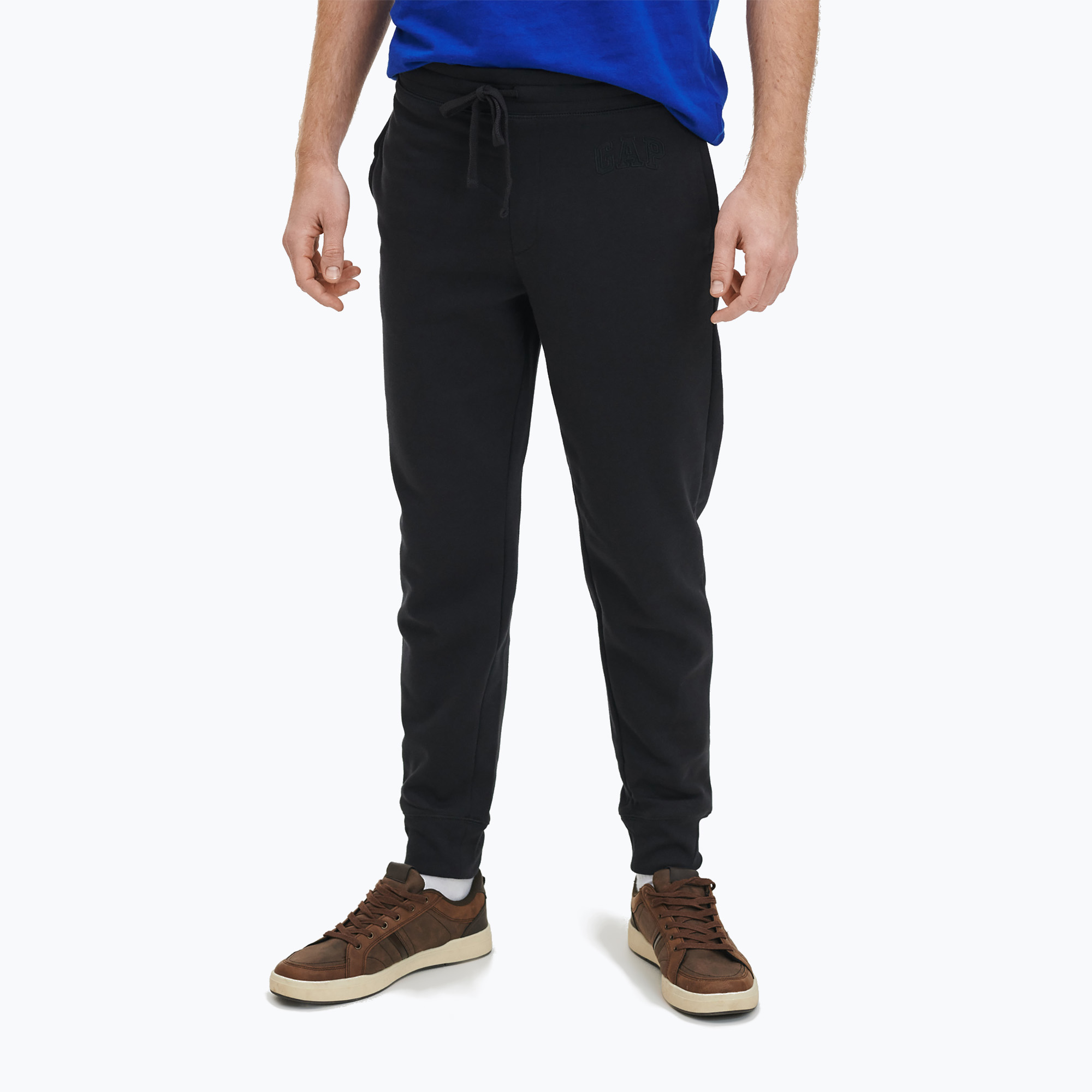 Spodnie męskie GAP V-Heritage Logo Jogger moonless night | WYSYŁKA W 24H | 30 DNI NA ZWROT