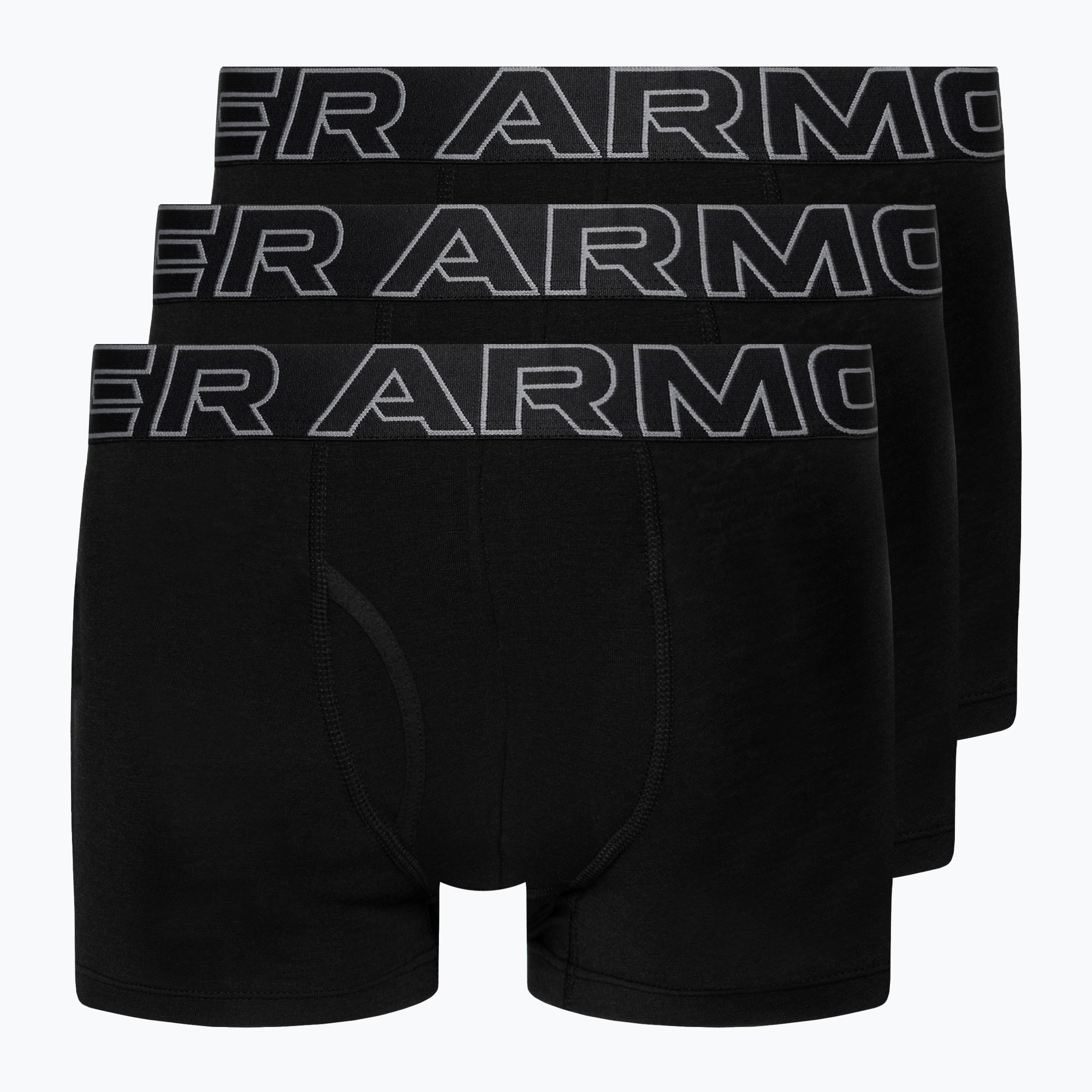 Bokserki męskie Under Armour Perf Cotton 3 pary black | WYSYŁKA W 24H | 30 DNI NA ZWROT