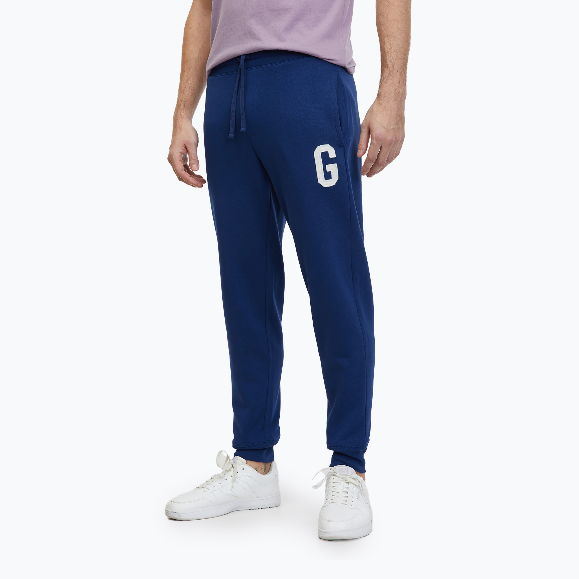 Spodnie męskie GAP 1969 Logo Jogger pangae blue | WYSYŁKA W 24H | 30 DNI NA ZWROT