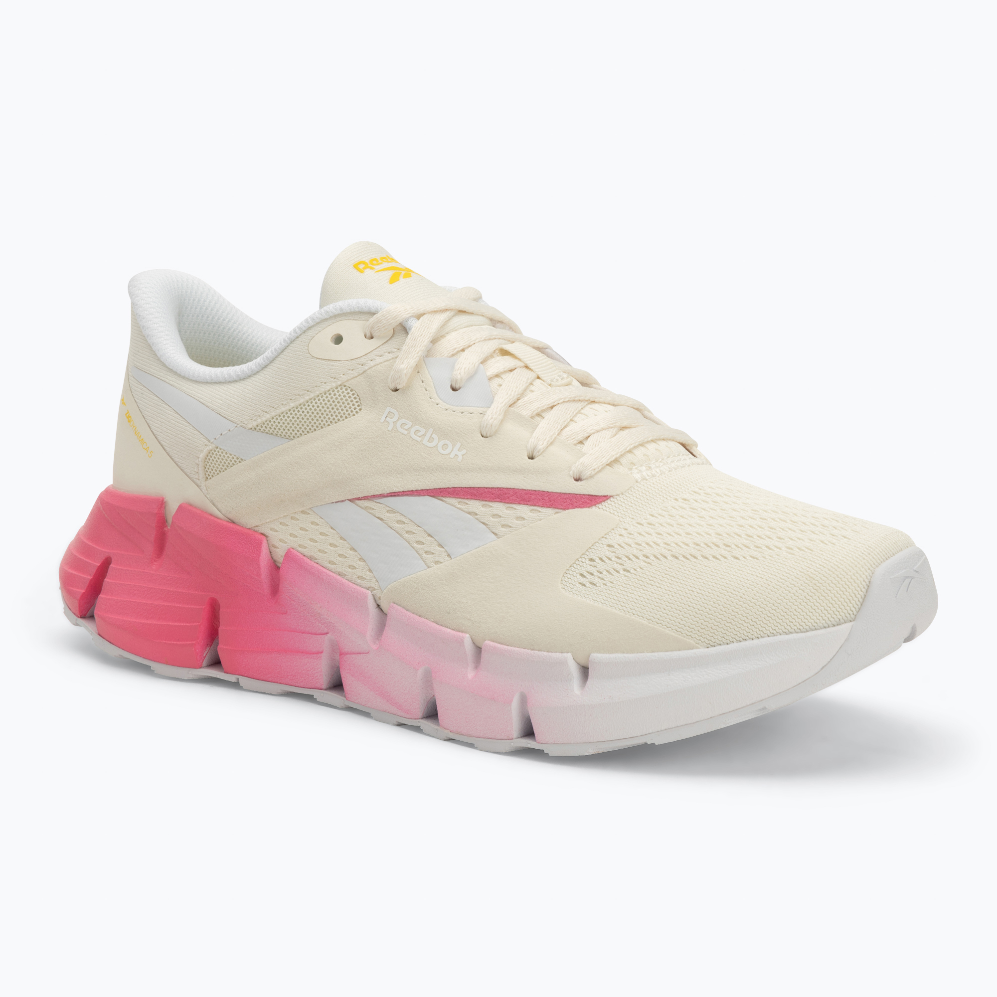 Buty do biegania damskie Reebok Zig Dynamica 5 vintage chalk/white/true pink | WYSYŁKA W 24H | 30 DNI NA ZWROT