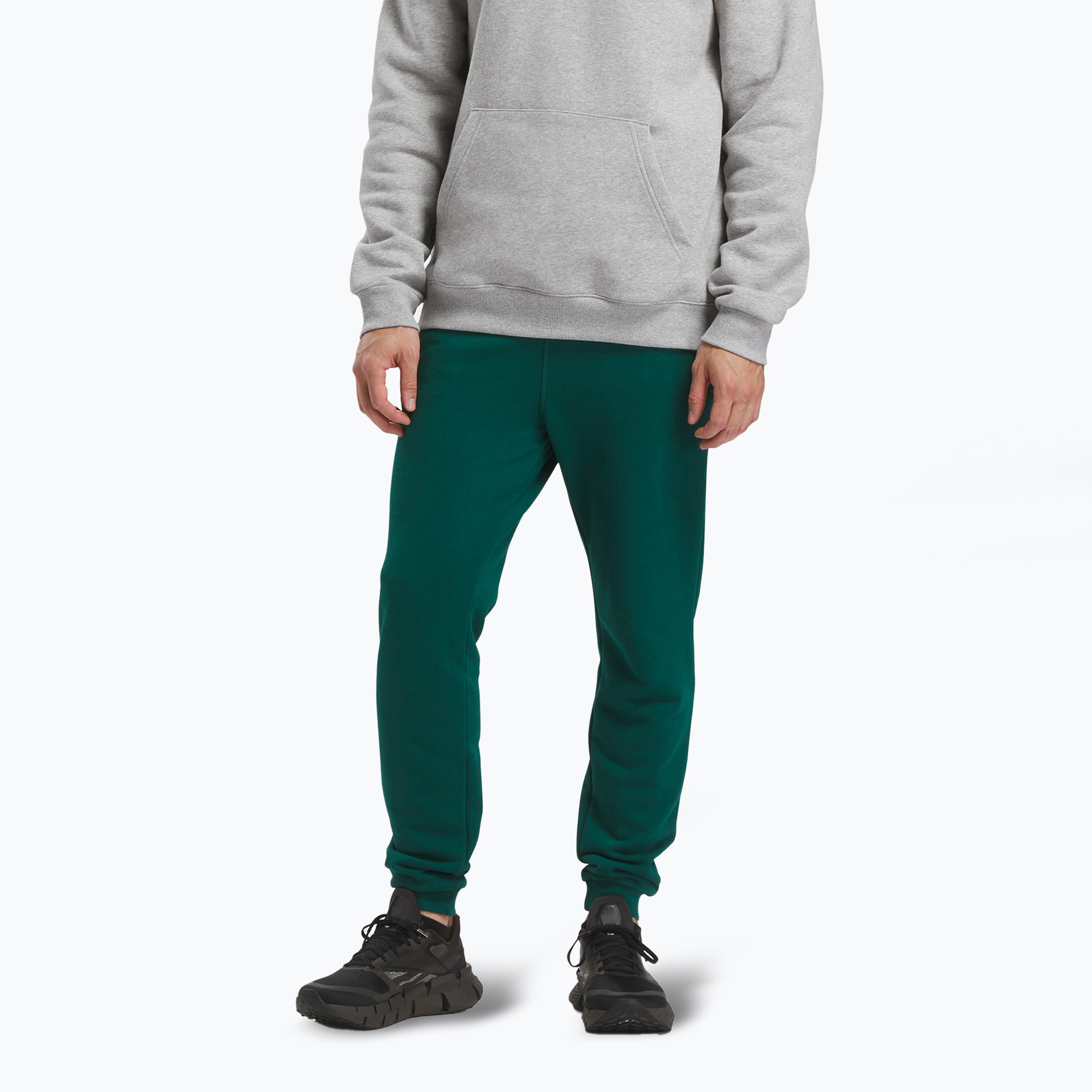 Spodnie męskie Reebok Identity Small Logo Fleece Jogger collegiate green | WYSYŁKA W 24H | 30 DNI NA ZWROT