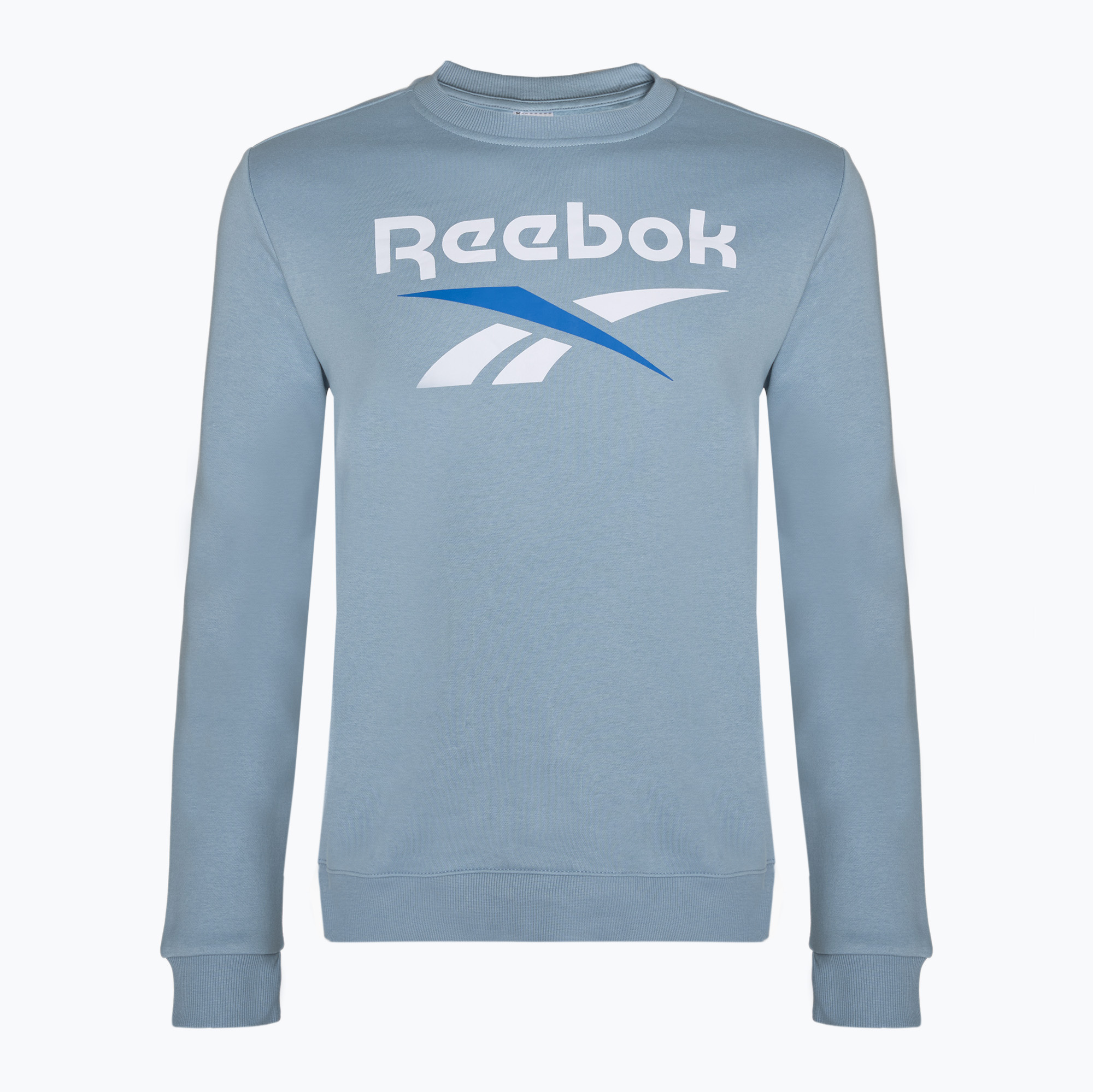 Bluza męska Reebok Identity Big Logo Fleece Crew upgrade blue | WYSYŁKA W 24H | 30 DNI NA ZWROT