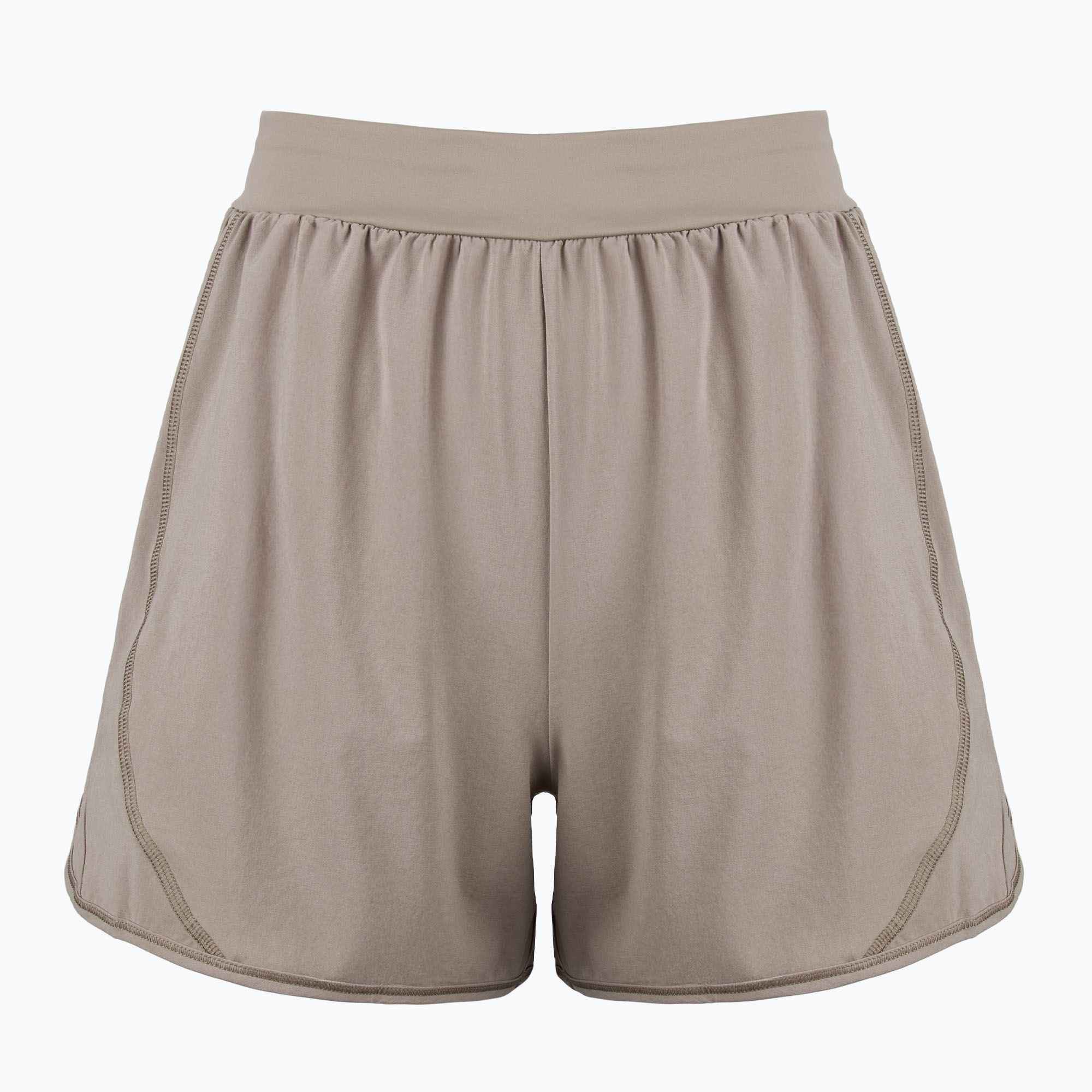Spodenki treningowe damskie Reebok Lux Woven Short gritty grey 