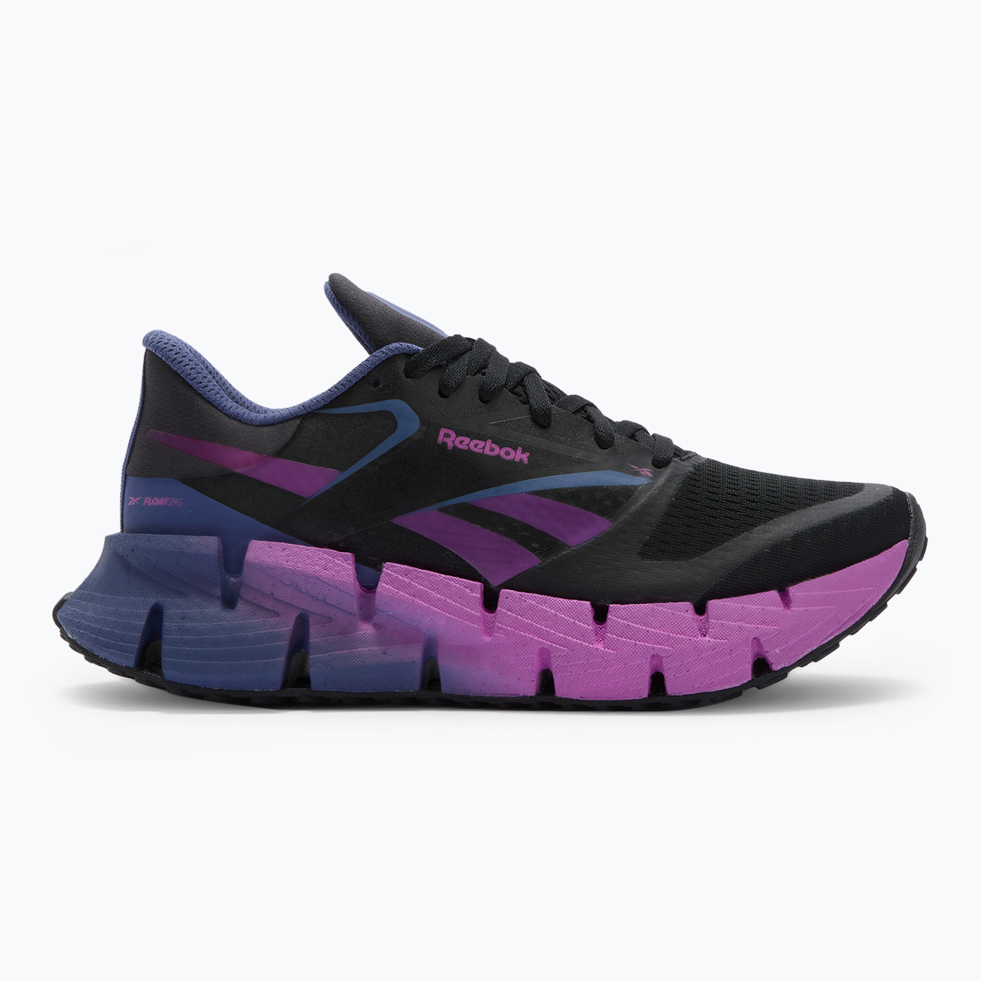 Buty do biegania damskie Reebok FloatZig 1 black/twilight purple/purple rave | WYSYŁKA W 24H | 30 DNI NA ZWROT