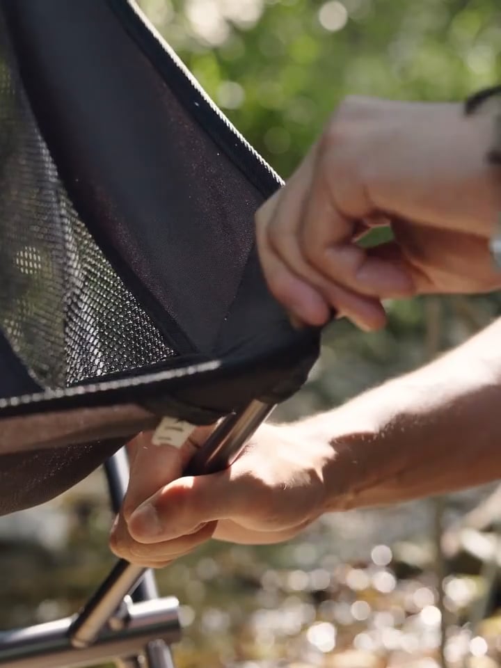 Krzesło turystyczne Naturehike Stellaluna L04 L black