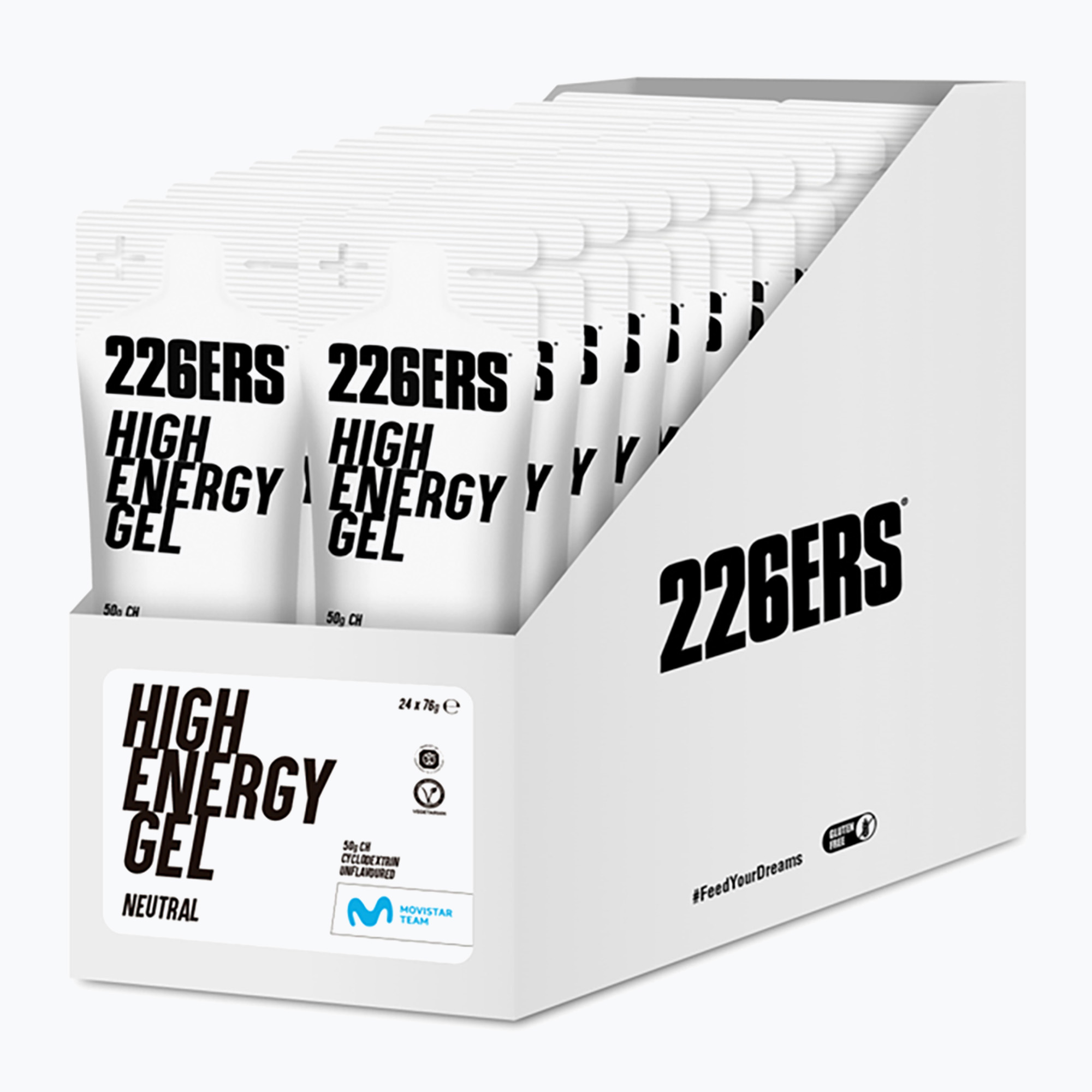 Zestaw żeli energetycznych 226ERS High Energy 24 szt. x 76 g neutralny 