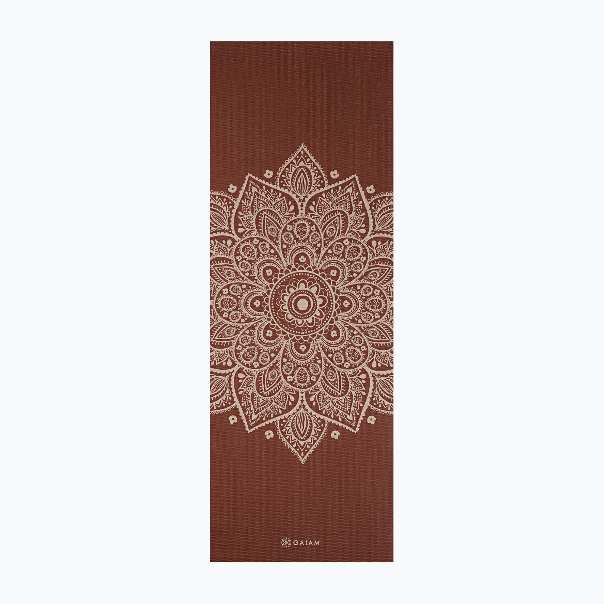 Mata do jogi Gaiam Intense Rust Sundial Flower 5 mm intense sundial flower | WYSYŁKA W 24H | 30 DNI NA ZWROT