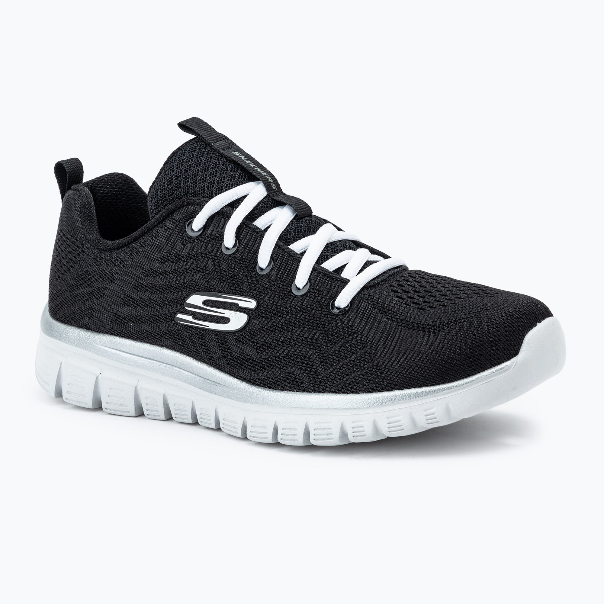 Buty damskie SKECHERS Graceful Get Connected black/white | WYSYŁKA W 24H | 30 DNI NA ZWROT