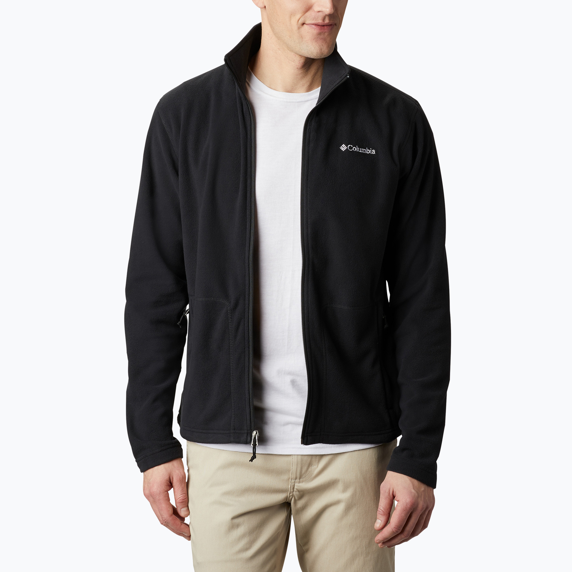 Bluza polarowa męska Columbia Fast Trek Light Full Zip Fleece black | WYSYŁKA W 24H | 30 DNI NA ZWROT