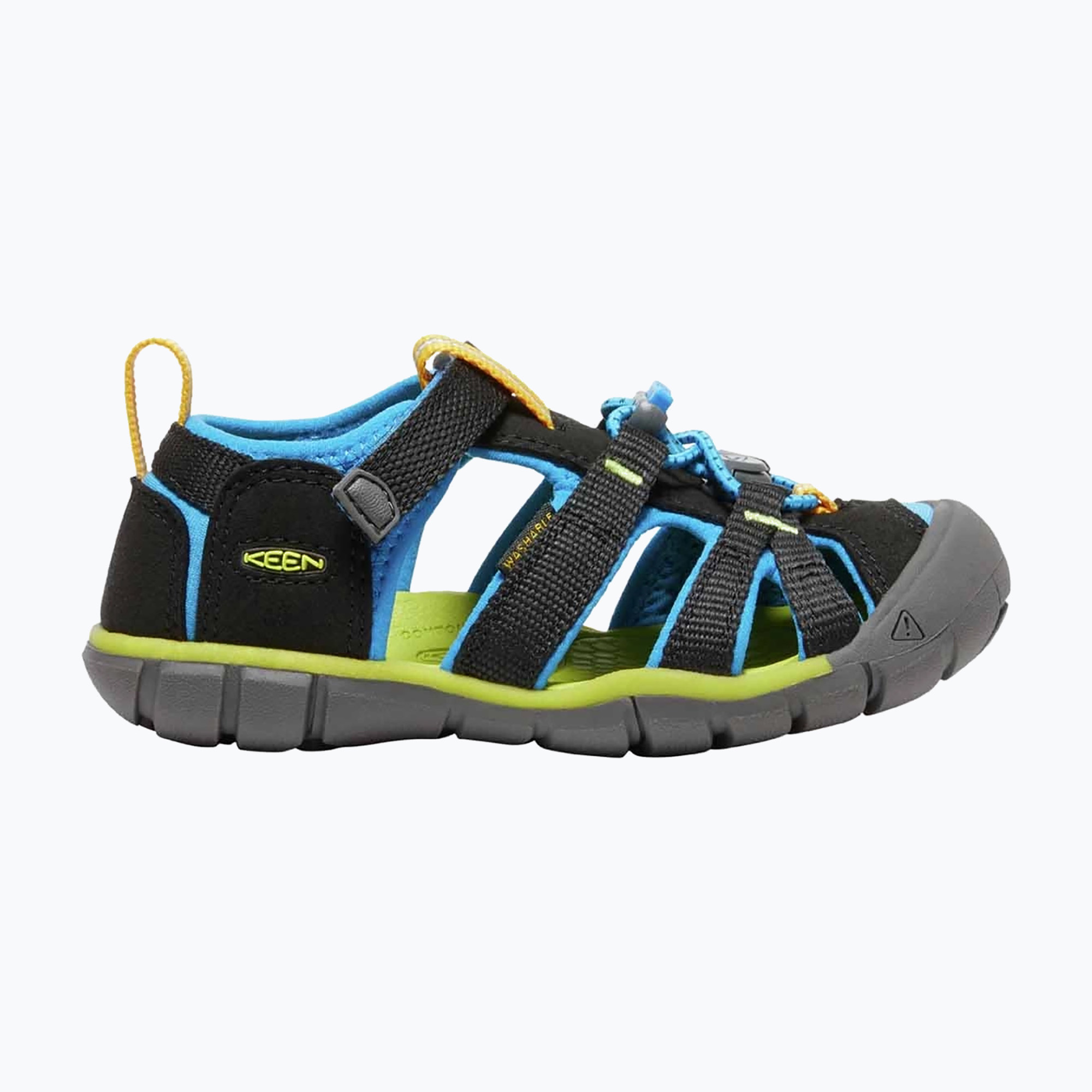 Sandały dziecięce KEEN Seacamp II CNX black/brilliant blue | WYSYŁKA W 24H | 30 DNI NA ZWROT