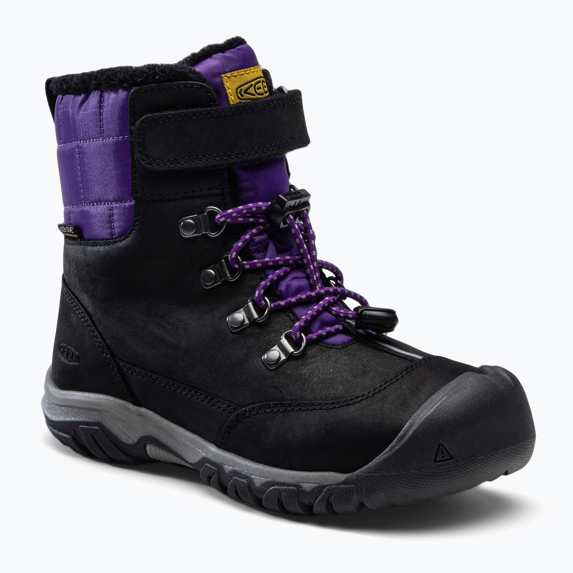 Śniegowce juniorskie KEEN Greta Boot WP black/purple | WYSYŁKA W 24H | 30 DNI NA ZWROT