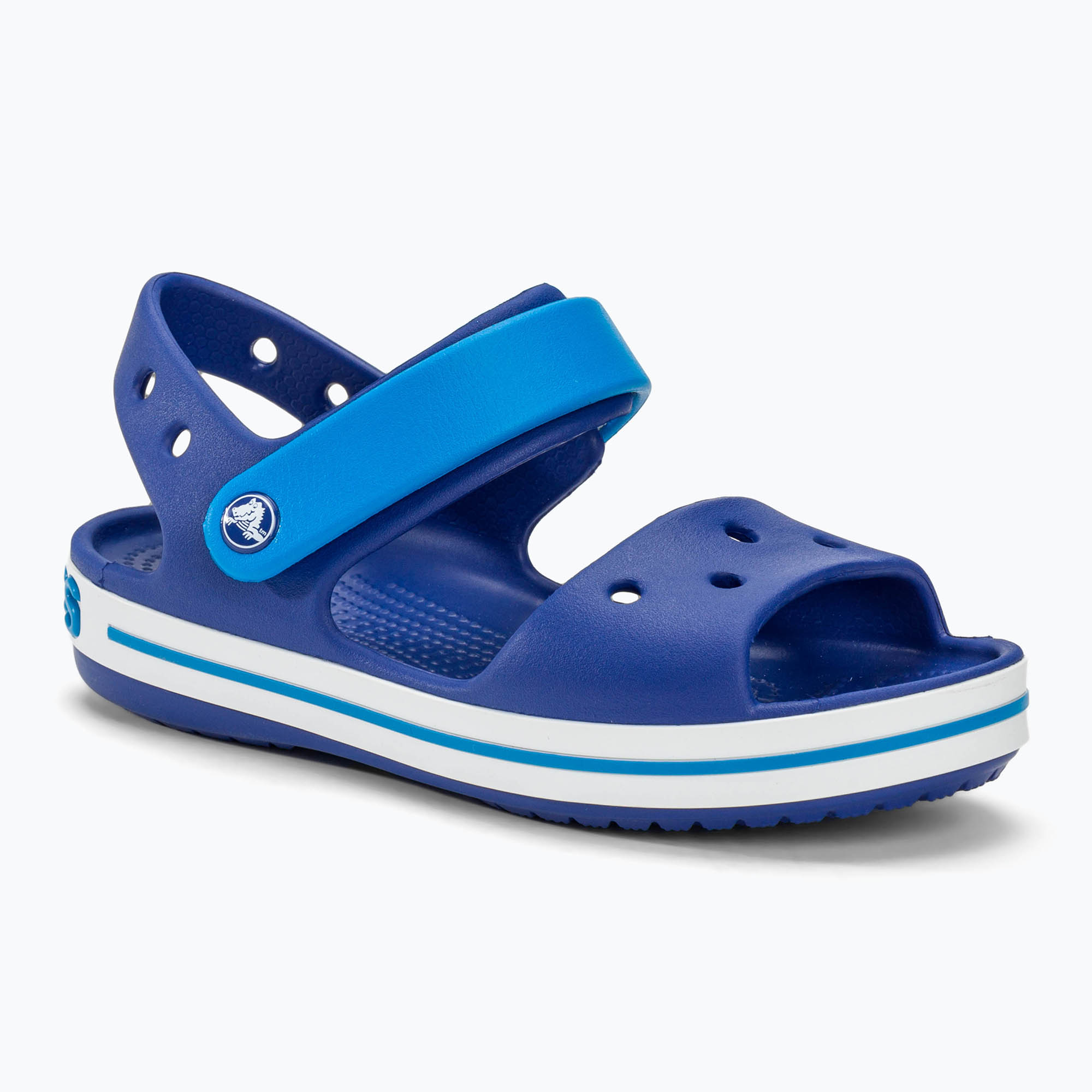 Sandały dziecięce Crocs Crocband Sandal Kids cerulean blue/ocean | WYSYŁKA W 24H | 30 DNI NA ZWROT