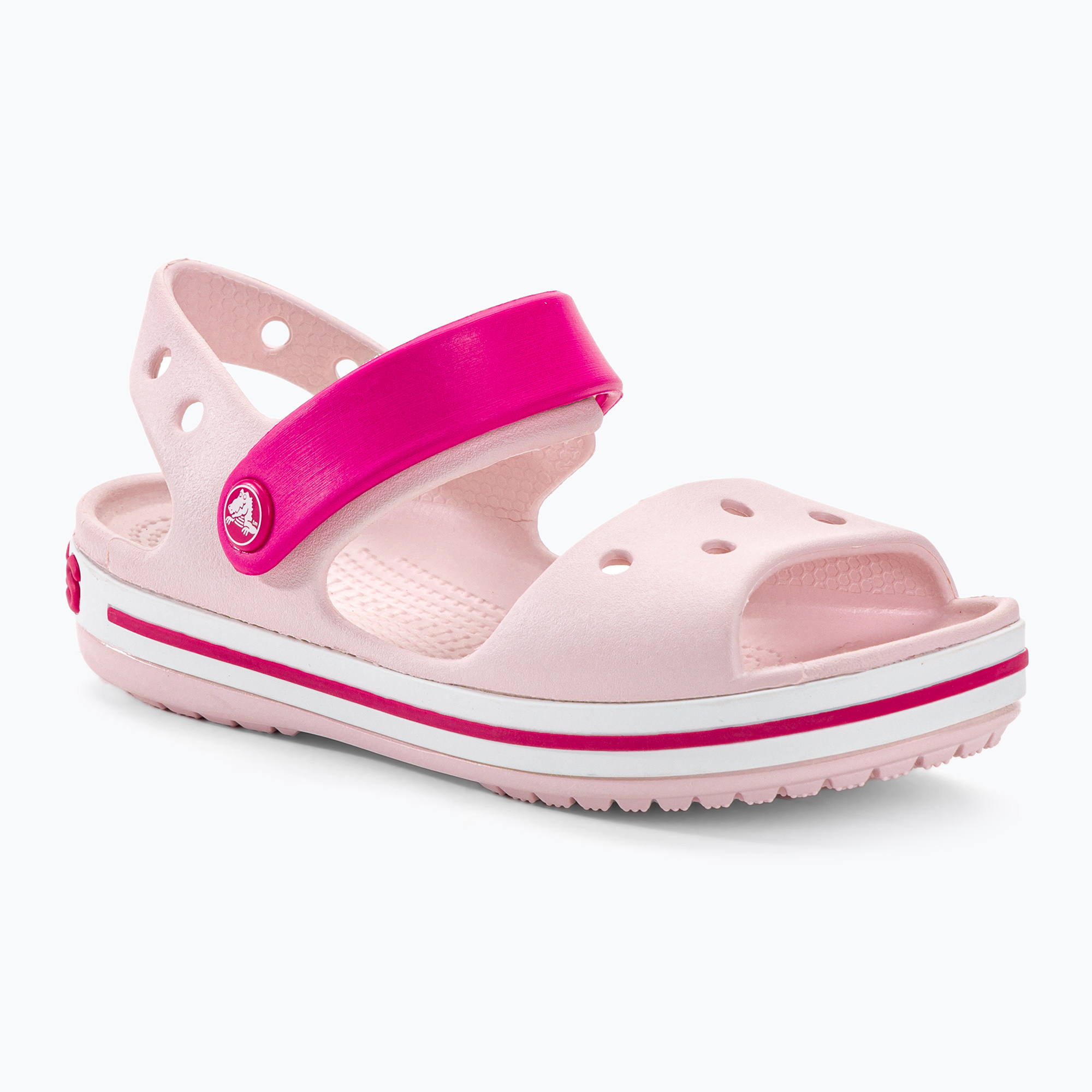Sandały dziecięce Crocs Crockband Kids Sandalo barely pink/candy pink | WYSYŁKA W 24H | 30 DNI NA ZWROT