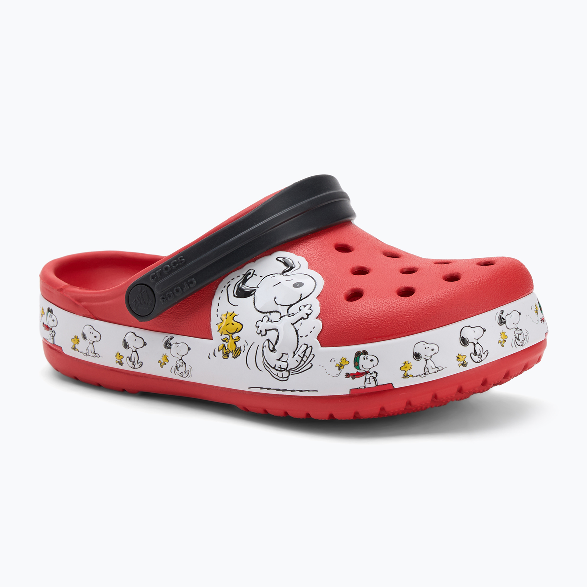 Klapki dziecięce Crocs Fun Lab Snoopy Woodstock Clog Kids flame 
